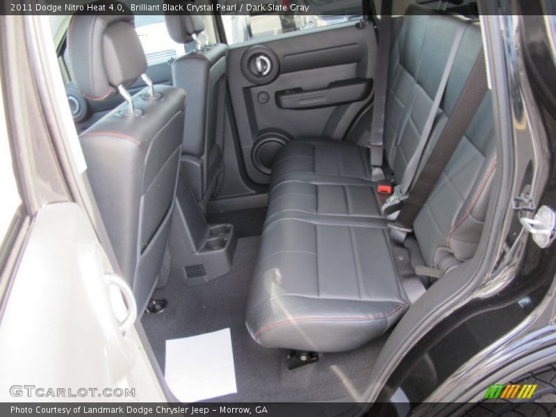 Brilliant Black Crystal Pearl / Dark Slate Gray 2011 Dodge Nitro Heat 4.0