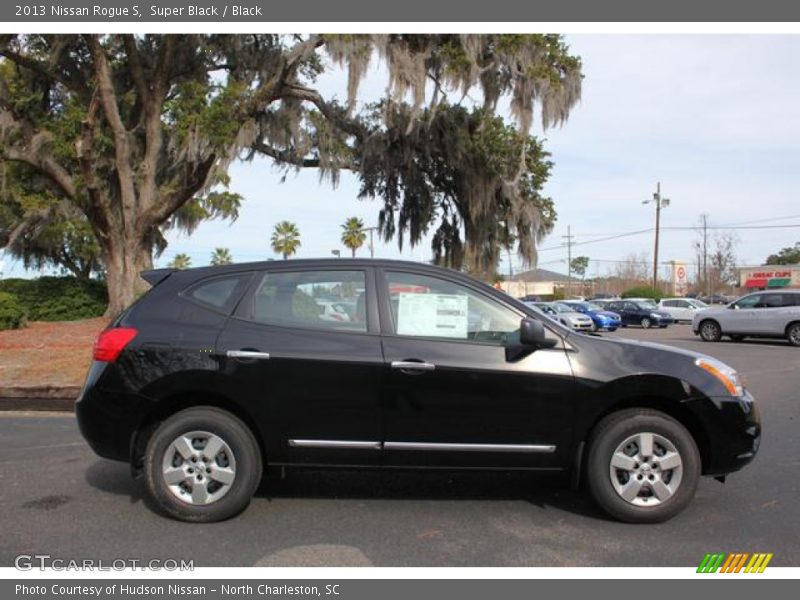 Super Black / Black 2013 Nissan Rogue S