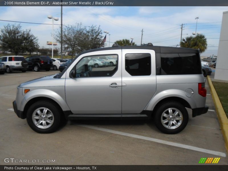 Alabaster Silver Metallic / Black/Gray 2006 Honda Element EX-P
