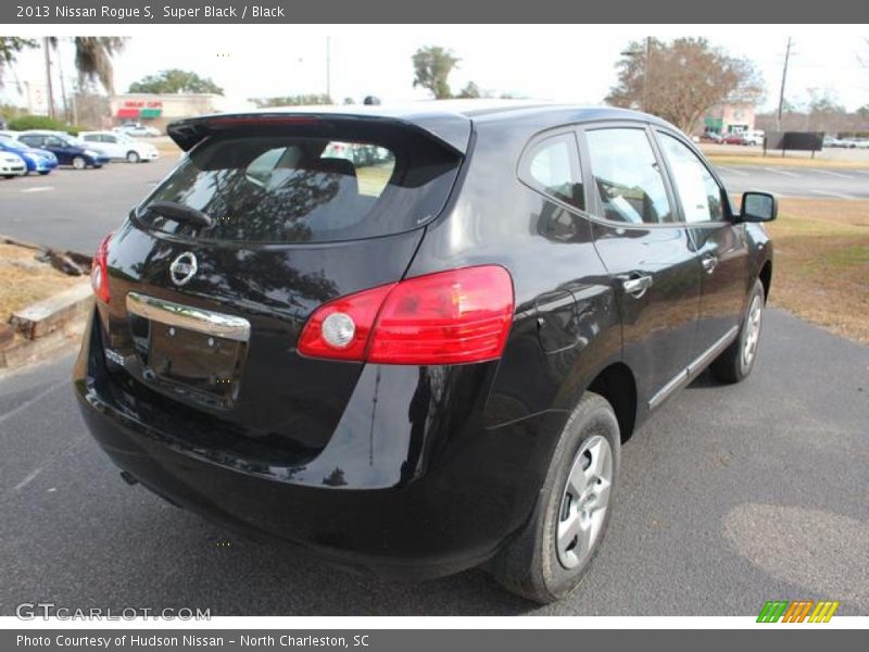 Super Black / Black 2013 Nissan Rogue S