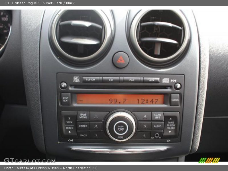 Super Black / Black 2013 Nissan Rogue S