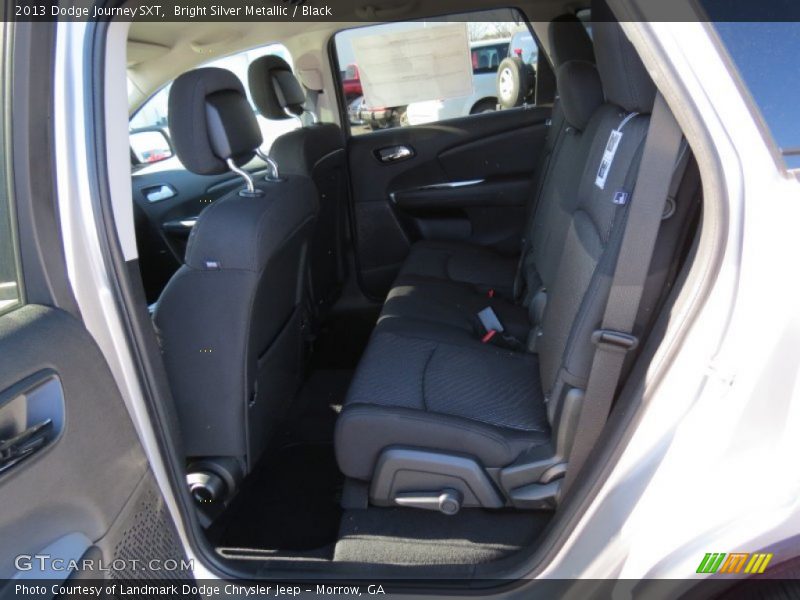 Bright Silver Metallic / Black 2013 Dodge Journey SXT