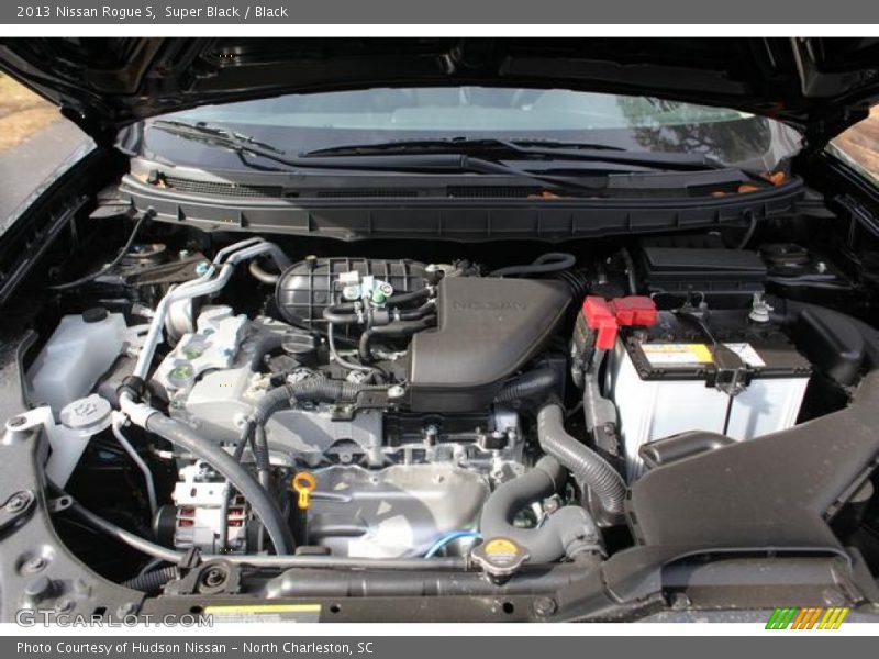 Super Black / Black 2013 Nissan Rogue S