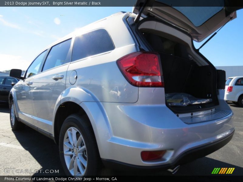 Bright Silver Metallic / Black 2013 Dodge Journey SXT