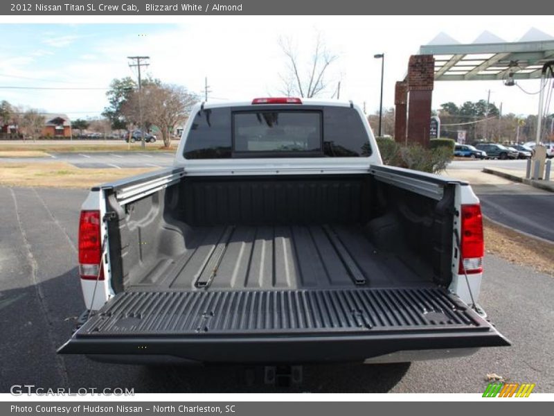 Blizzard White / Almond 2012 Nissan Titan SL Crew Cab