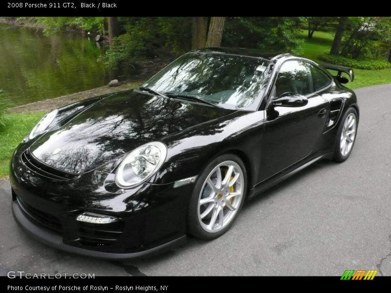 Black / Black 2008 Porsche 911 GT2