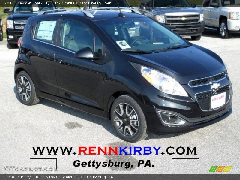 Black Granite / Dark Pewter/Silver 2013 Chevrolet Spark LT