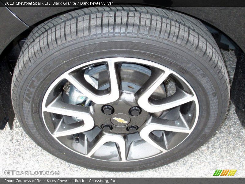 Black Granite / Dark Pewter/Silver 2013 Chevrolet Spark LT