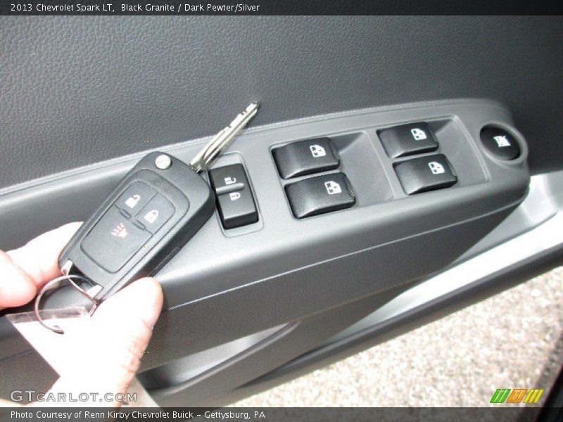 Black Granite / Dark Pewter/Silver 2013 Chevrolet Spark LT