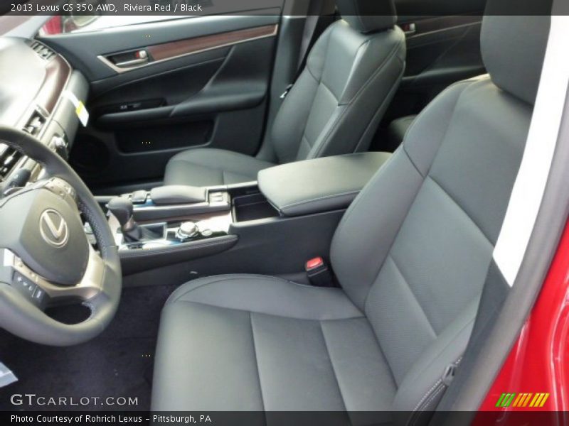 Riviera Red / Black 2013 Lexus GS 350 AWD