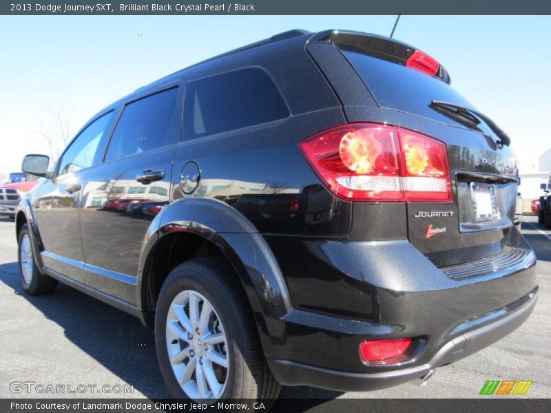 Brilliant Black Crystal Pearl / Black 2013 Dodge Journey SXT