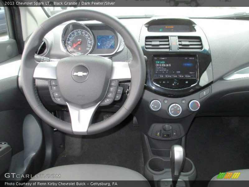Black Granite / Dark Pewter/Silver 2013 Chevrolet Spark LT