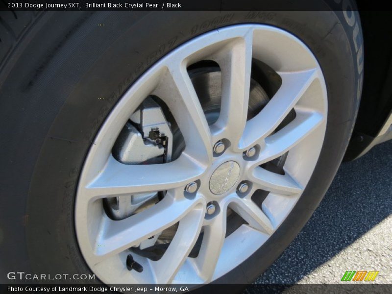 Brilliant Black Crystal Pearl / Black 2013 Dodge Journey SXT
