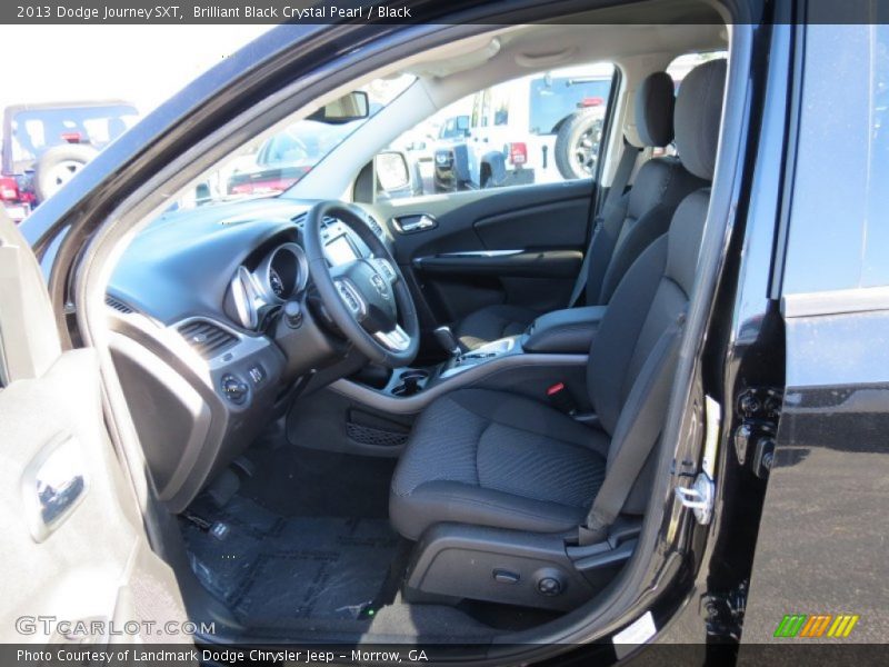 Brilliant Black Crystal Pearl / Black 2013 Dodge Journey SXT