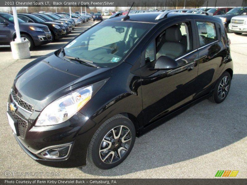 Black Granite / Dark Pewter/Silver 2013 Chevrolet Spark LT