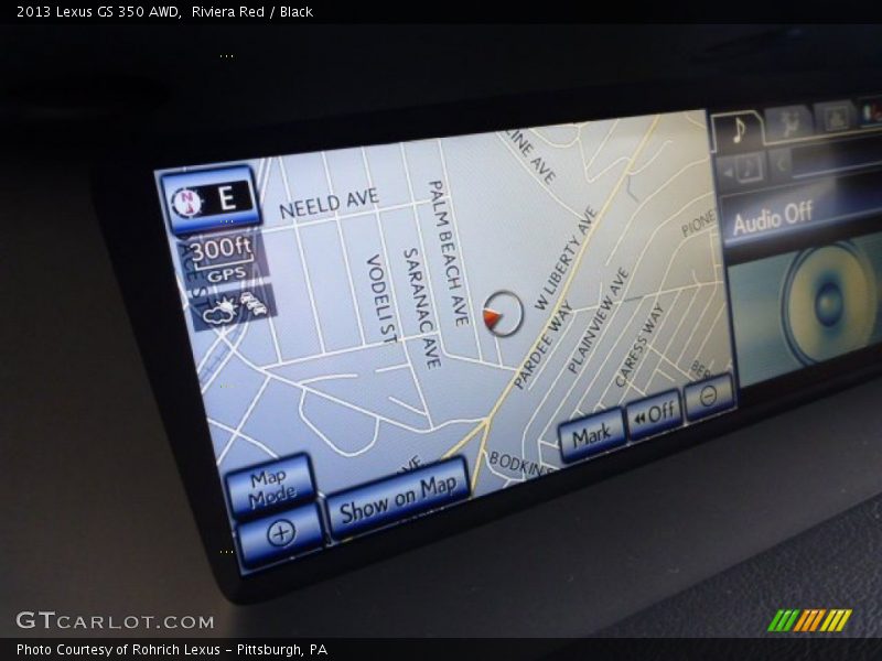 Riviera Red / Black 2013 Lexus GS 350 AWD