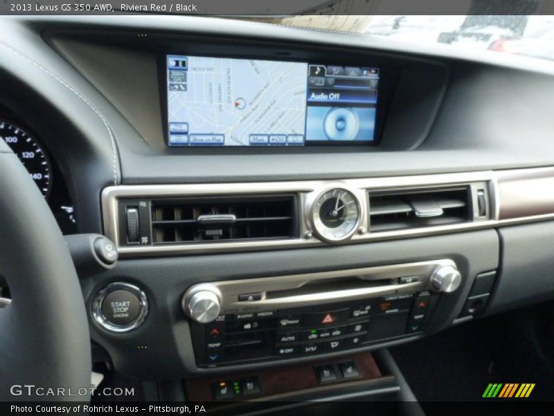 Riviera Red / Black 2013 Lexus GS 350 AWD