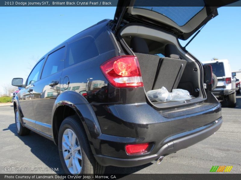 Brilliant Black Crystal Pearl / Black 2013 Dodge Journey SXT