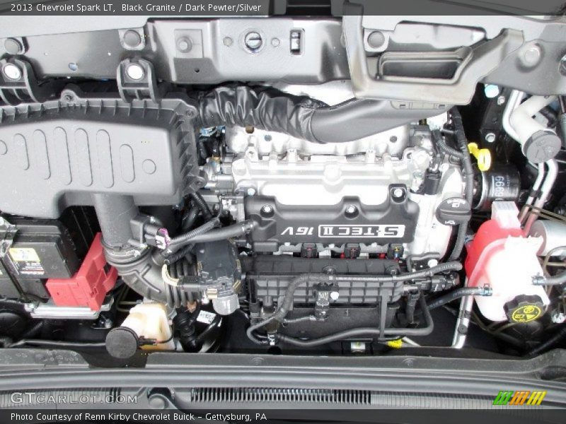 Black Granite / Dark Pewter/Silver 2013 Chevrolet Spark LT