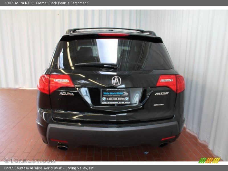 Formal Black Pearl / Parchment 2007 Acura MDX