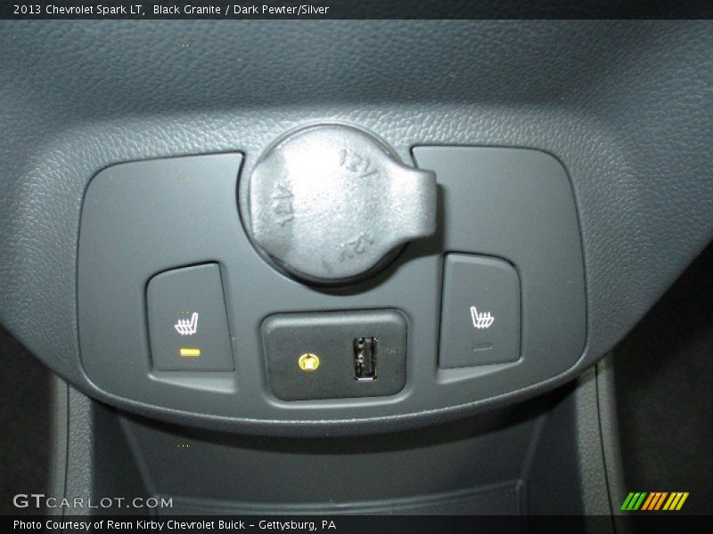 Black Granite / Dark Pewter/Silver 2013 Chevrolet Spark LT