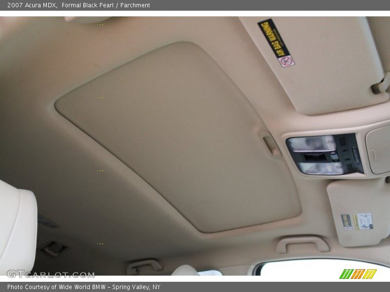 Formal Black Pearl / Parchment 2007 Acura MDX