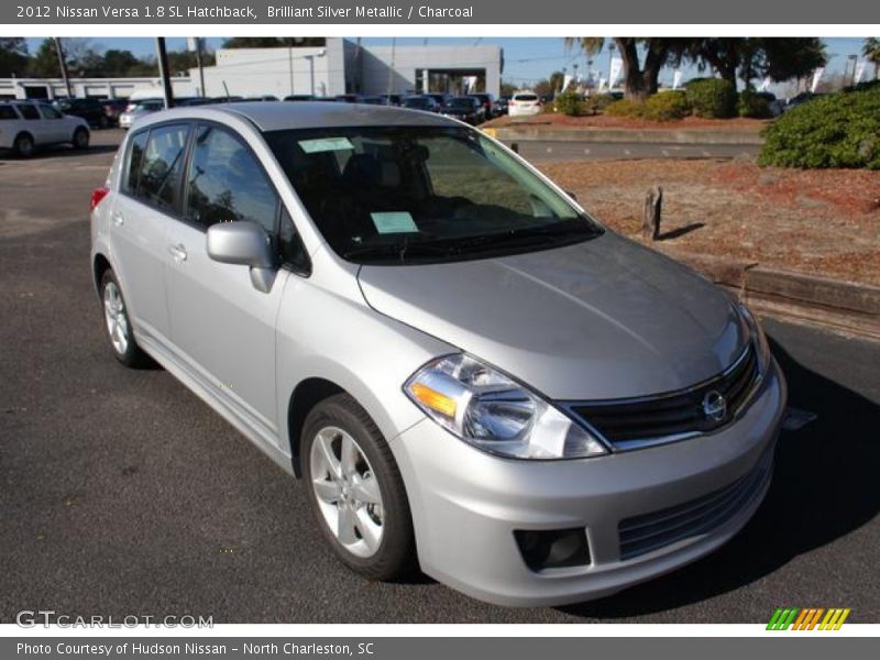 Front 3/4 View of 2012 Versa 1.8 SL Hatchback