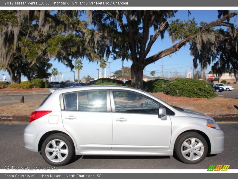  2012 Versa 1.8 SL Hatchback Brilliant Silver Metallic