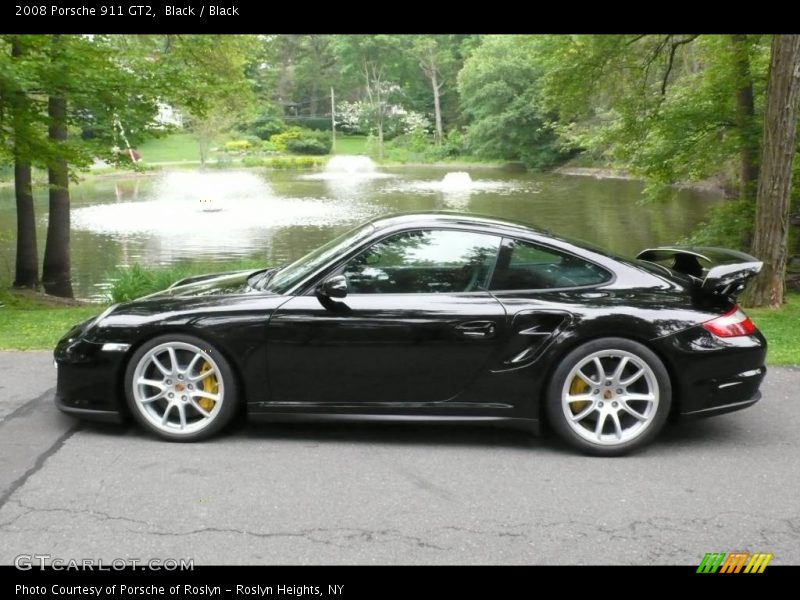 Black / Black 2008 Porsche 911 GT2