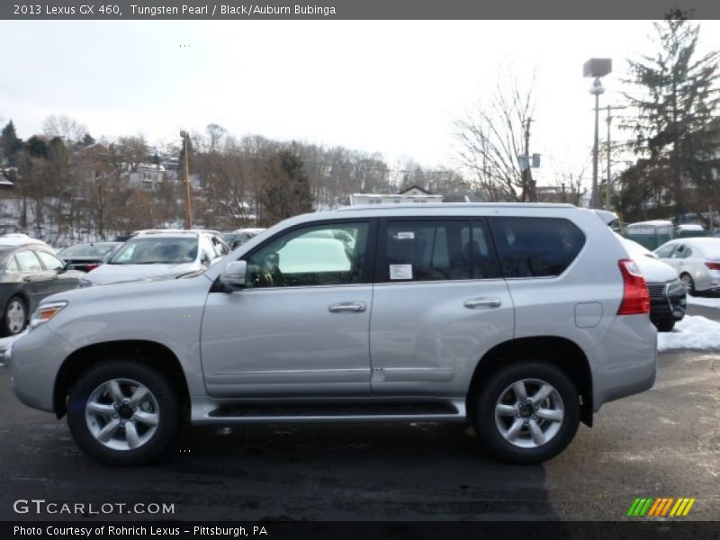 Tungsten Pearl / Black/Auburn Bubinga 2013 Lexus GX 460