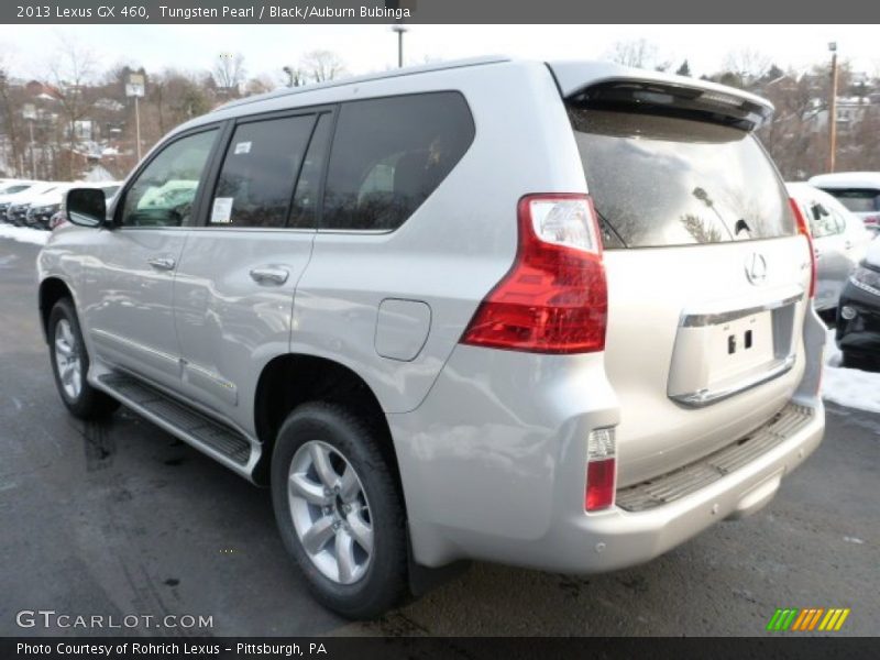 Tungsten Pearl / Black/Auburn Bubinga 2013 Lexus GX 460