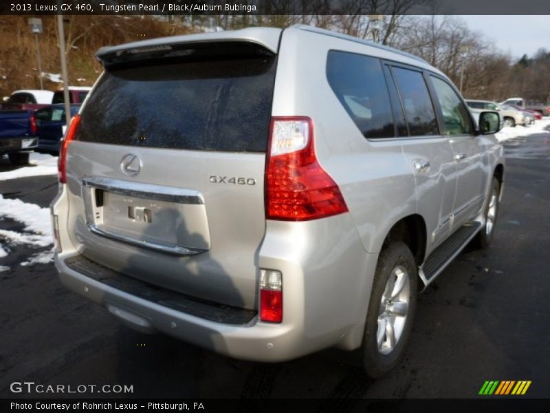 Tungsten Pearl / Black/Auburn Bubinga 2013 Lexus GX 460