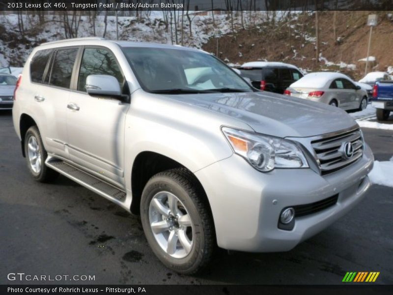 Tungsten Pearl / Black/Auburn Bubinga 2013 Lexus GX 460