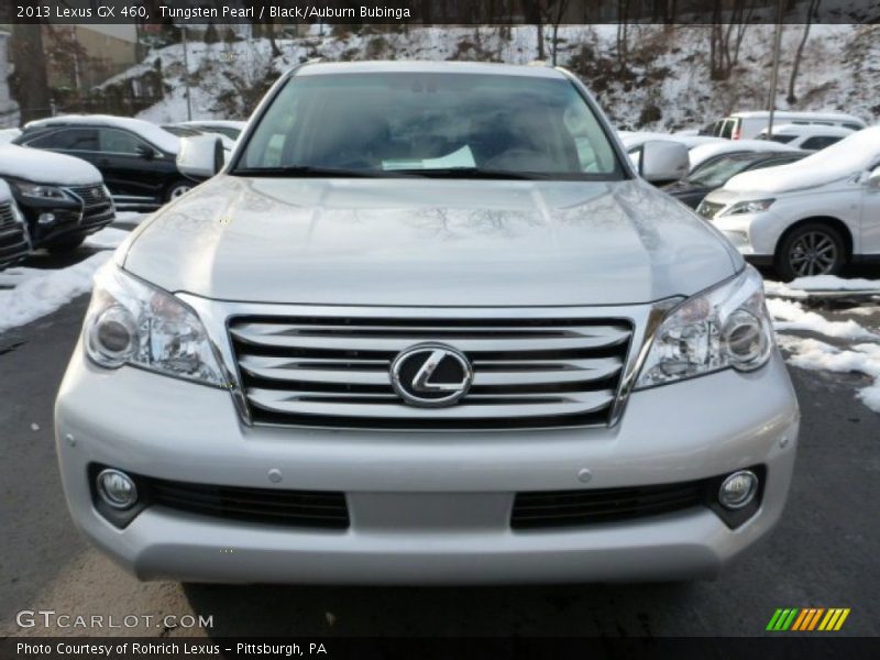 Tungsten Pearl / Black/Auburn Bubinga 2013 Lexus GX 460