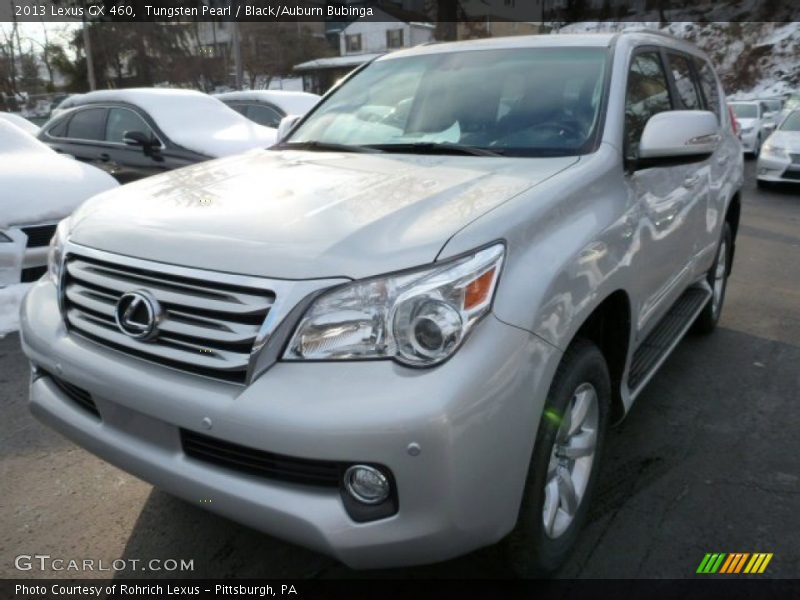 Tungsten Pearl / Black/Auburn Bubinga 2013 Lexus GX 460