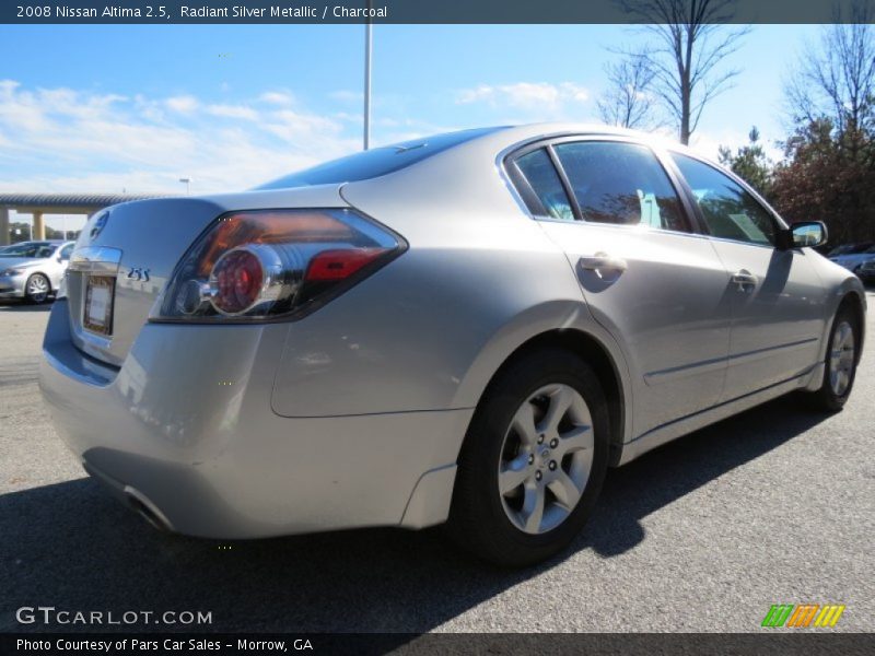 Radiant Silver Metallic / Charcoal 2008 Nissan Altima 2.5
