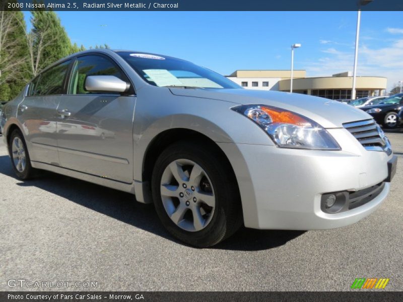 Radiant Silver Metallic / Charcoal 2008 Nissan Altima 2.5