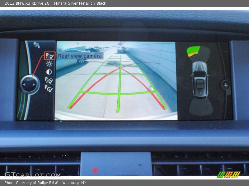 Mineral Silver Metallic / Black 2013 BMW X3 xDrive 28i