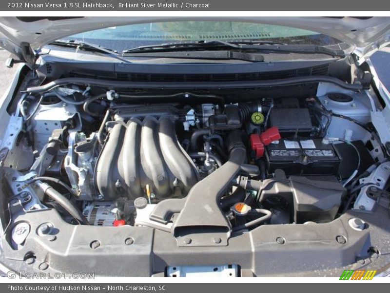  2012 Versa 1.8 SL Hatchback Engine - 1.8 Liter DOHC 16-Valve CVTCS 4 Cylinder