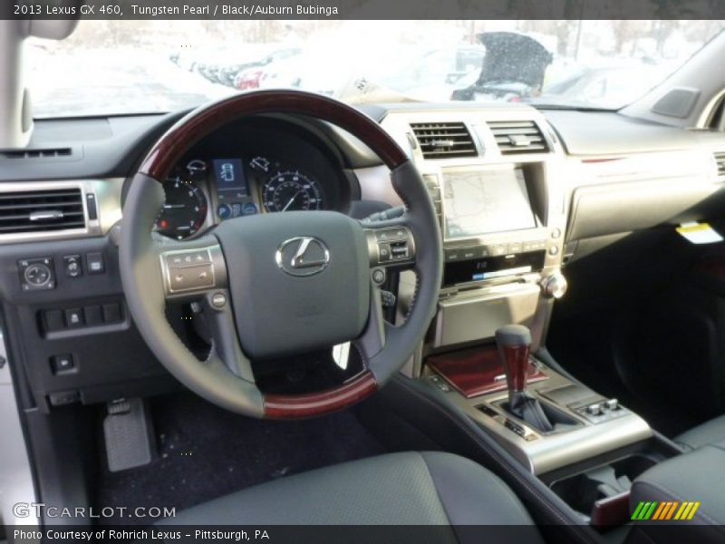 Tungsten Pearl / Black/Auburn Bubinga 2013 Lexus GX 460