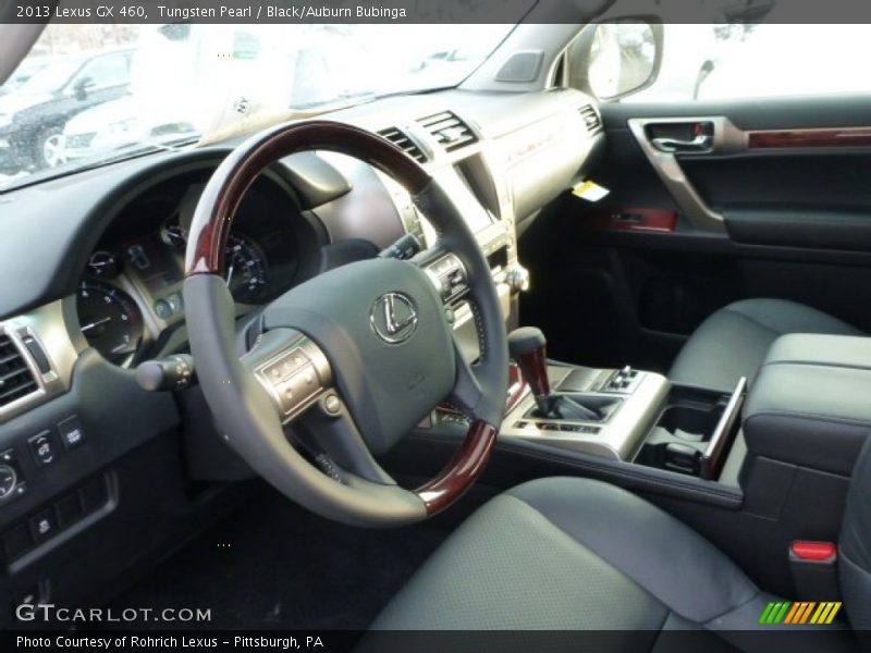 Tungsten Pearl / Black/Auburn Bubinga 2013 Lexus GX 460