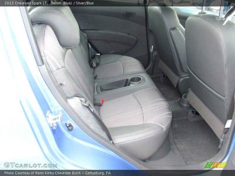 Denim (Blue) / Silver/Blue 2013 Chevrolet Spark LT