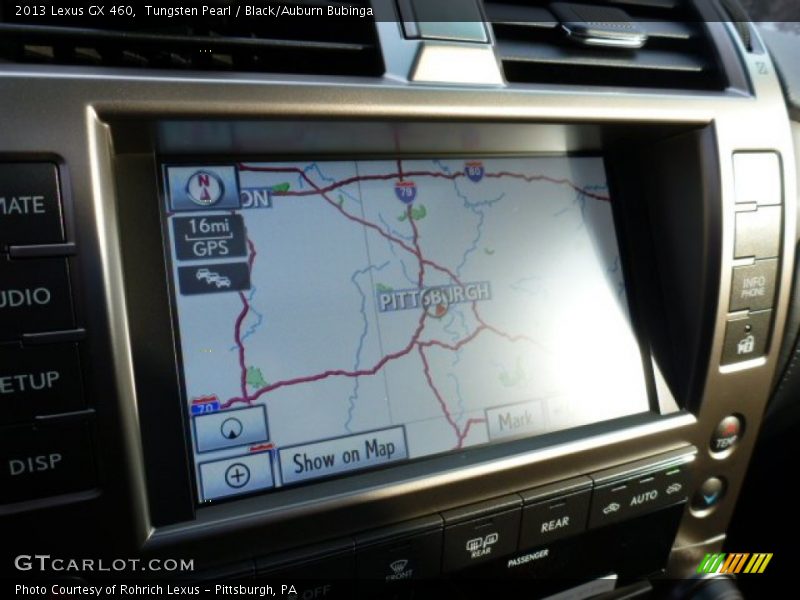 Tungsten Pearl / Black/Auburn Bubinga 2013 Lexus GX 460