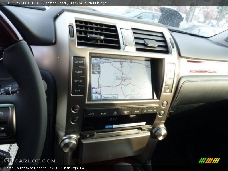 Tungsten Pearl / Black/Auburn Bubinga 2013 Lexus GX 460