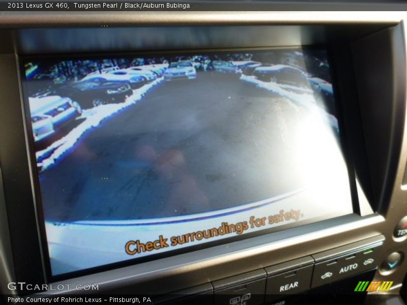 Tungsten Pearl / Black/Auburn Bubinga 2013 Lexus GX 460