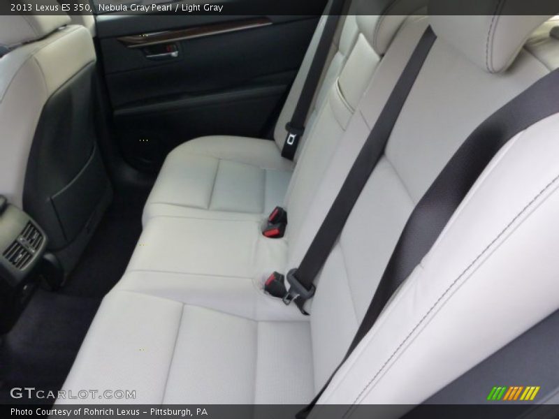 Nebula Gray Pearl / Light Gray 2013 Lexus ES 350