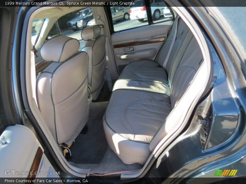 Spruce Green Metallic / Light Graphite 1999 Mercury Grand Marquis GS