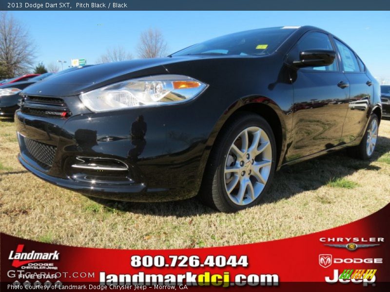 Pitch Black / Black 2013 Dodge Dart SXT