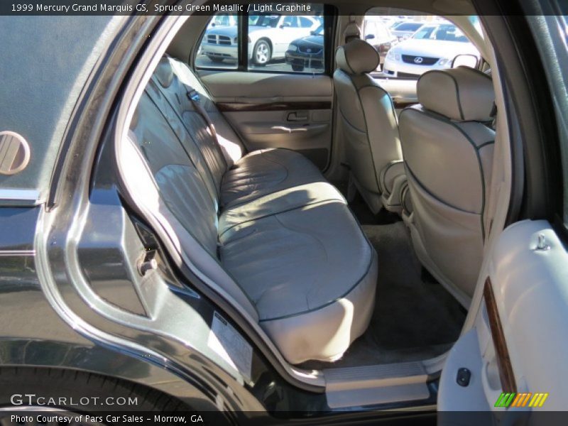 Spruce Green Metallic / Light Graphite 1999 Mercury Grand Marquis GS