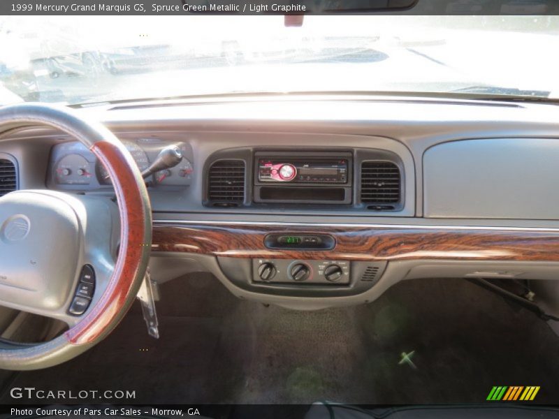 Spruce Green Metallic / Light Graphite 1999 Mercury Grand Marquis GS